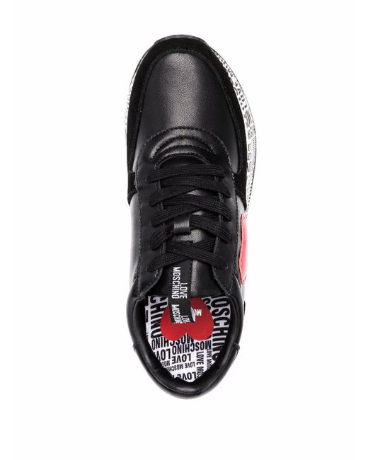 love moschino platform sneakers