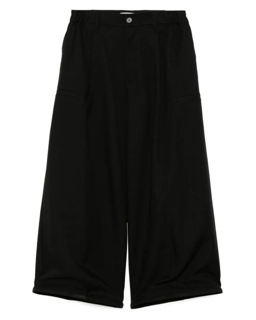 Melitta Baumeister ポインテッドヘム パンツ Black