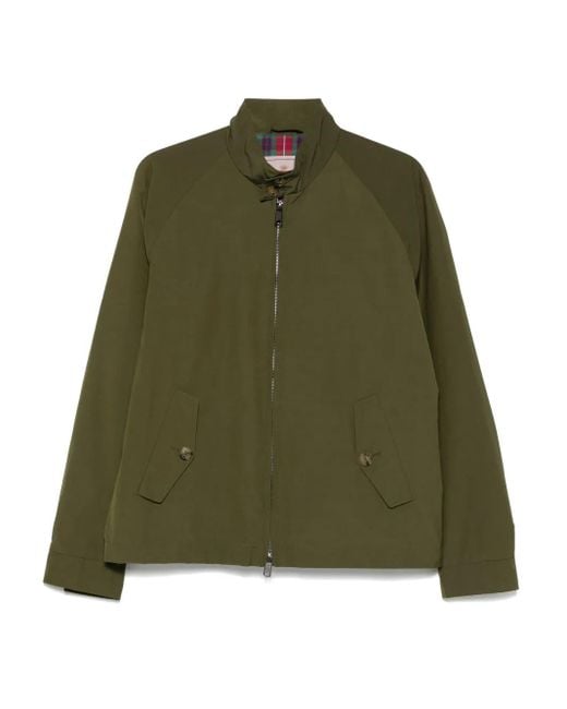 メンズ Baracuta ラグランスリーブ ジャケット Green