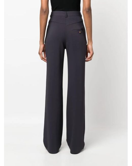 Vivienne Westwood Blue Straight-Leg Tailored Trousers