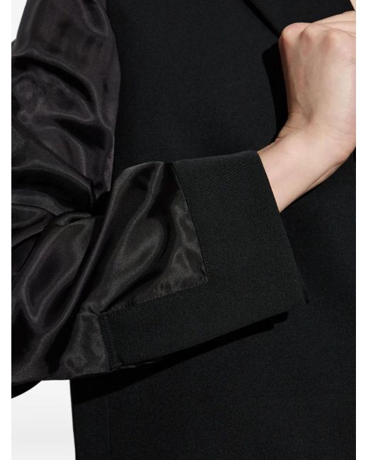 Noir Kei Ninomiya Black Panelled Blazer