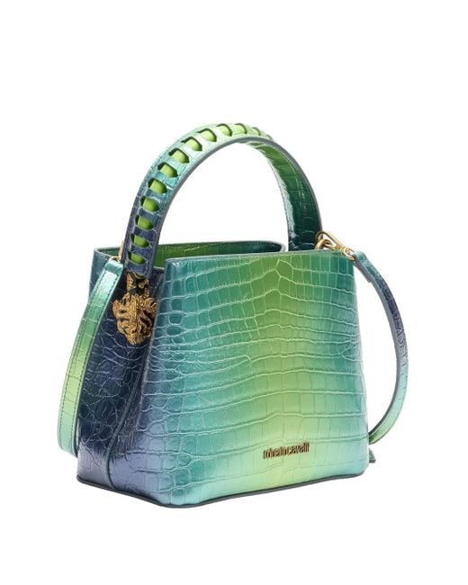 Bolso shopper Roar Hobo Roberto Cavalli de color Green