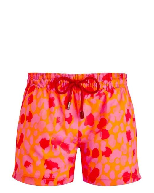 Vilebrequin Red Fabya Swim Shorts