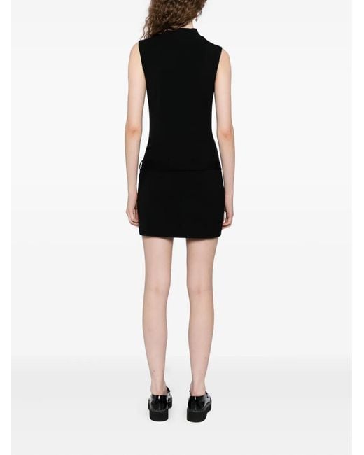 Reformation Black Jemma Dress