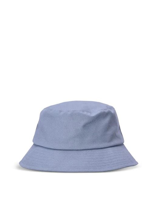 Paul Smith Blue Smiley-Face Bucket Hat for men