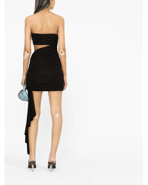 Off-White c/o Virgil Abloh Black Cut-out Mini Dress