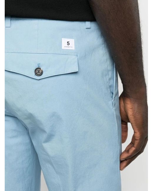 Department 5 Blue Prince Cropped Chino Trousers for men