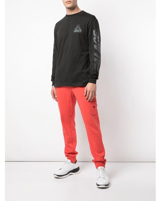 Palace Cotton Branded Long Sleeve T 