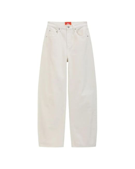 Hey Joanie White Arc Jeans