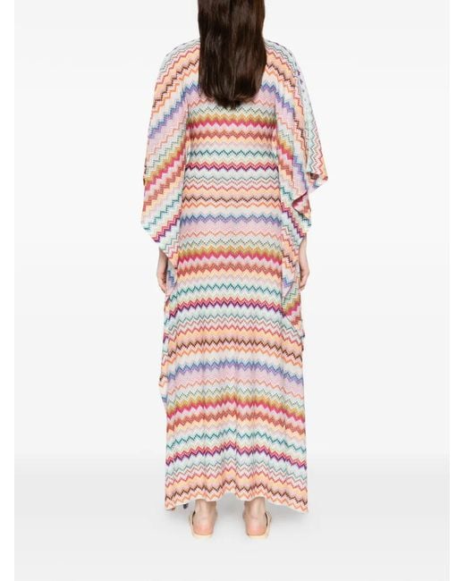 Missoni White Long Beach Robe