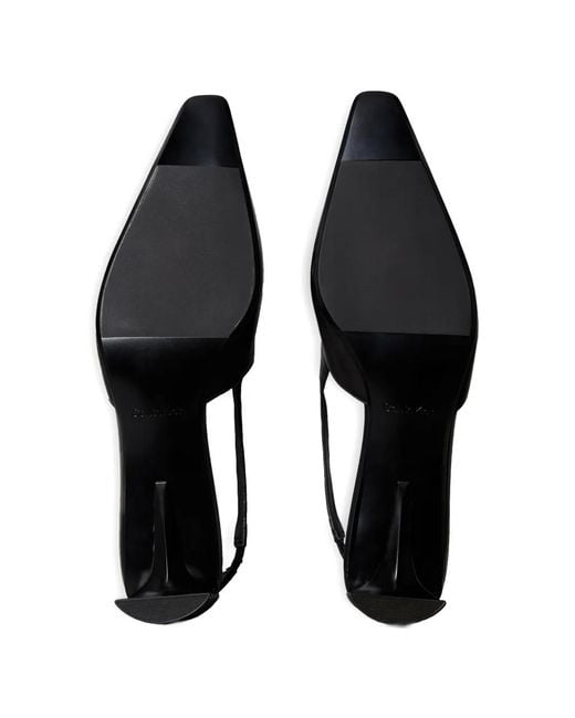 Calvin Klein Black Slingback-Pumps