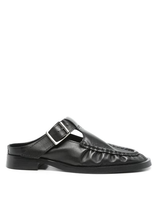 Miista Black Gianna Mules