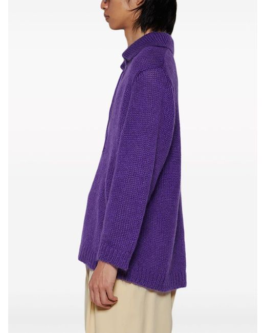 Pull Alpine à lacets Bode pour homme en coloris Purple