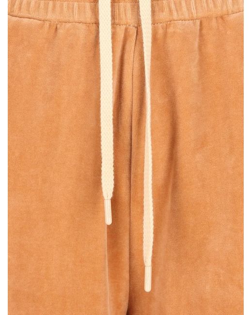 Chloé White Drawstring-Fastening Track Pants