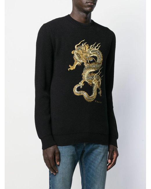 embroidered jumper mens