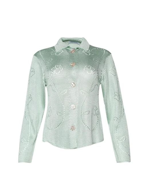 Calle Del Mar Green Ivy Shirt