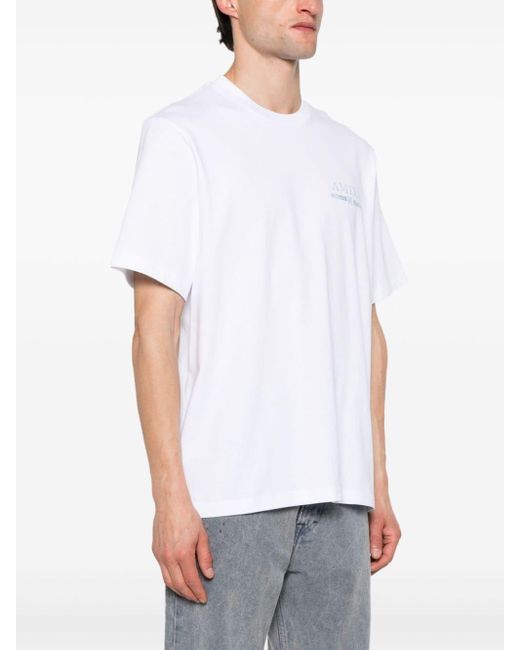 Amiri T-shirt Met Print in het White voor heren