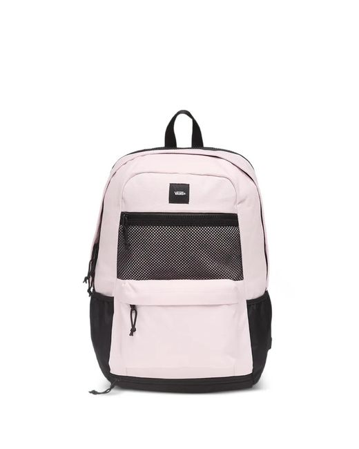 Vans Pink Mesh-Panel Backpack