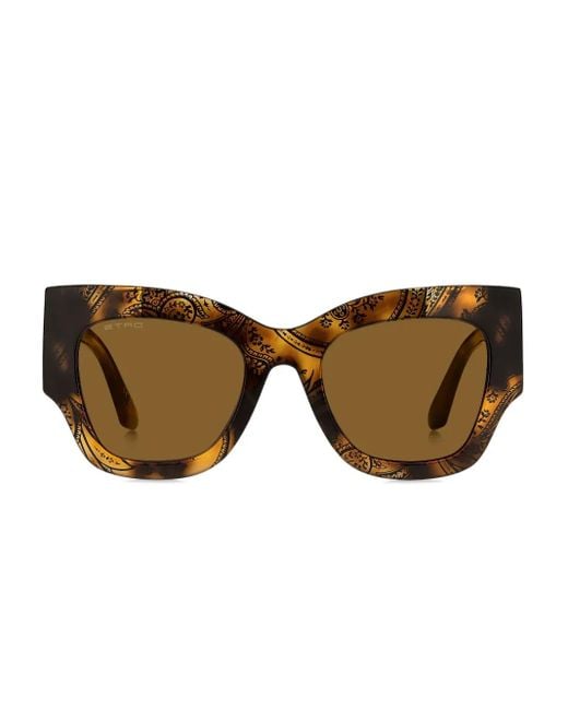 Etro Brown Mania Sunglasses
