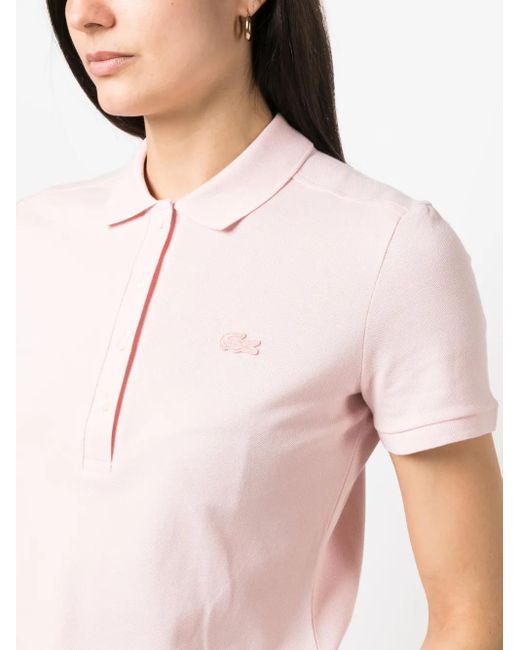 Lacoste Pink Polo Clothing