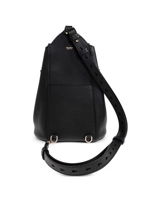 Max Mara Black Margaux Backpack