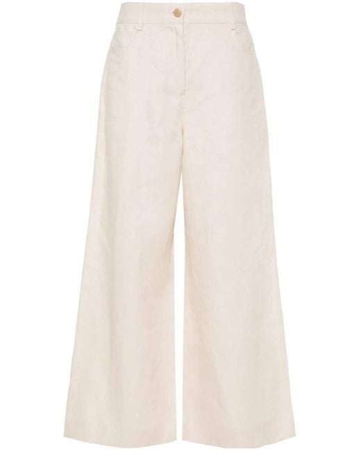 Pantalones anchos Lapo Max Mara de color White