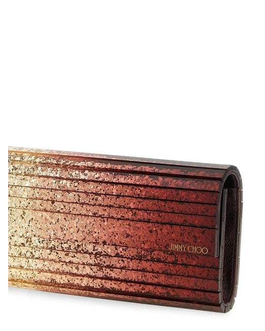 Jimmy Choo Brown Sweetie Clutch Bag