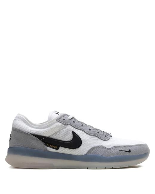 Nike Gray Sb Ps8 "Wolf" Sneakers for men