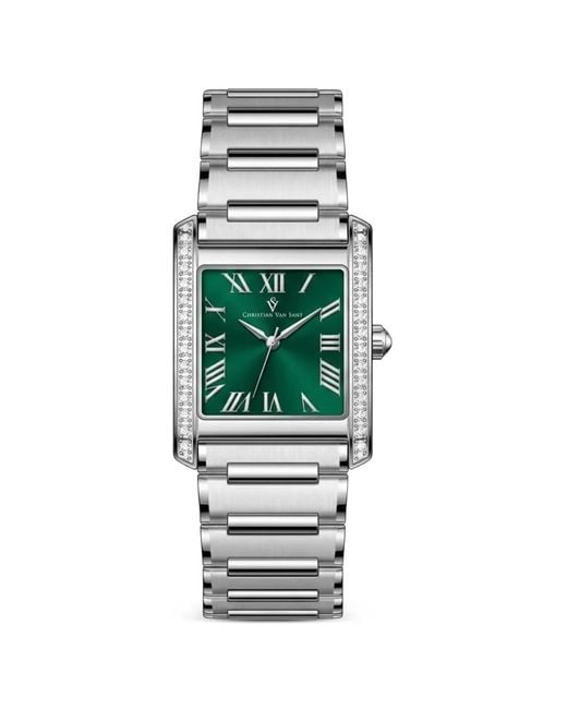Christian Van Sant Green Atelier 20Mm Watch
