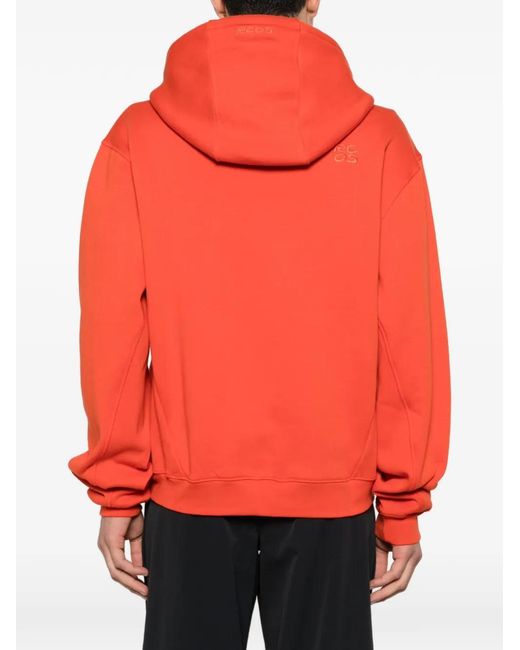 RC Outdoor Supply Red Zip Hoodie for men
