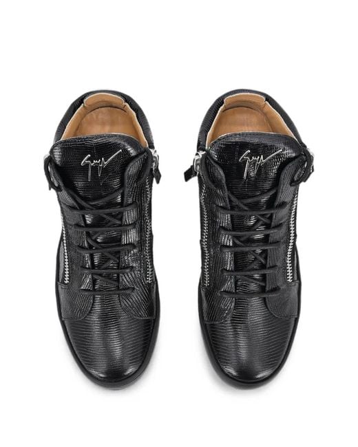 Giuseppe Zanotti Black Kriss Sneakers for men