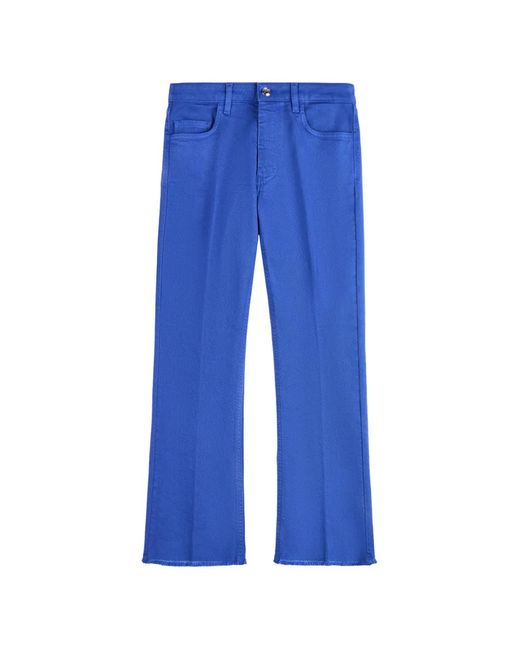 Fay Cropped Broek in het Blue