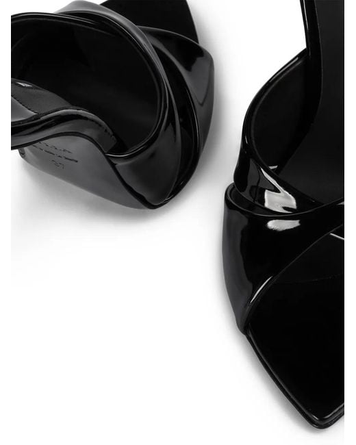 Le Silla Black Shirley Heeled Sandals