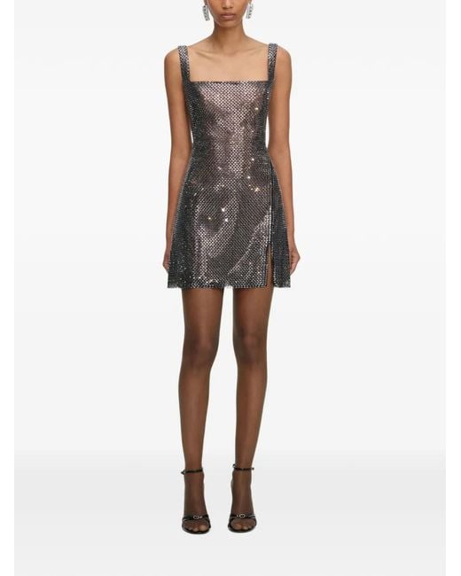 Self-Portrait Gray Party Dresses