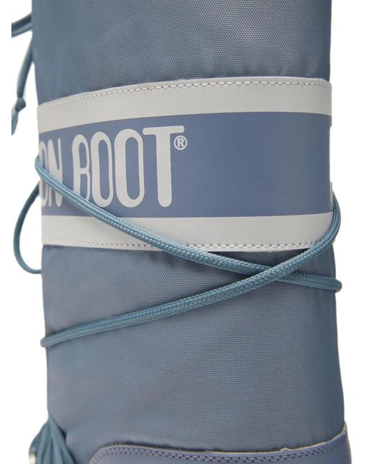 Moon Boot Blue Winter Boots