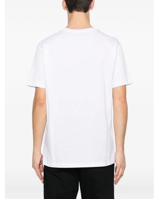 Iceberg White Graphic T-Shirt for men