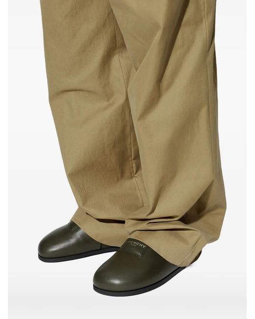 Givenchy Puffy Mules Mit Logo-Patch in Black für Herren