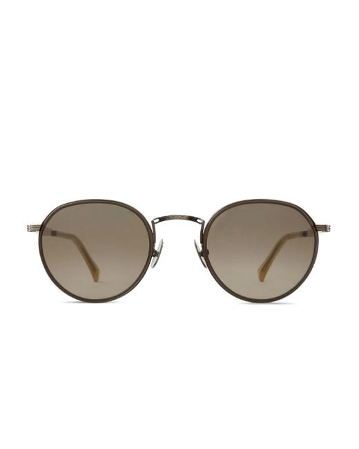 Mr. Leight Brown Round-Frame Sunglasses