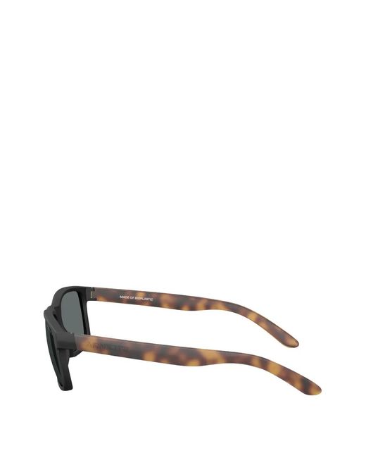 Arnette Gray Slickster Rectangle-Frame Sunglasses