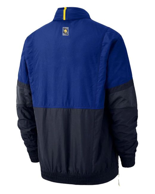 Nike Blue Nba Golden State Warriors Hoodie for men