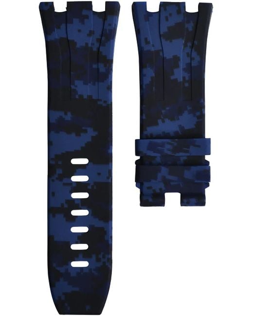 HORUS WATCH STRAPS Blue 44Mm Audemars Piguet Royal Oak Offshore Watch Strap