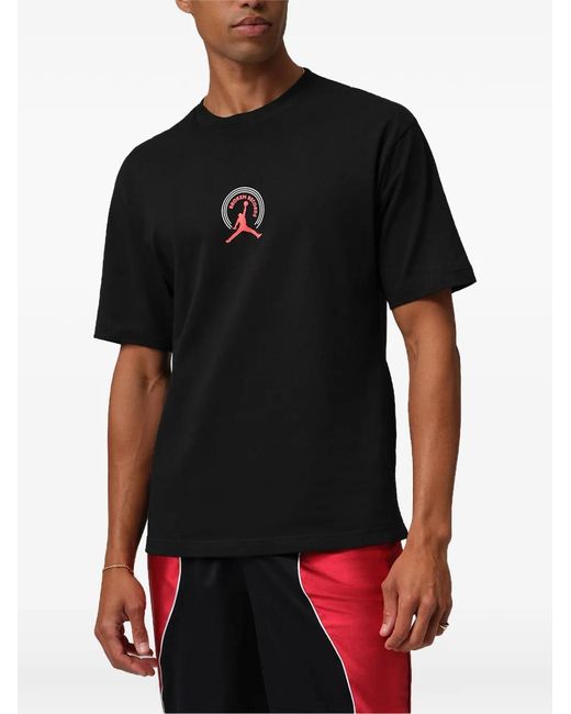 Nike Black Broken Records Graphic T-Shirt for men