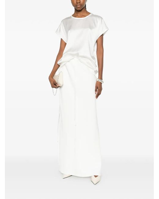 Panicale White Embellished Top