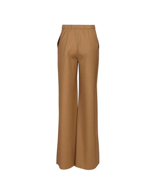 Max Mara Natural Mstcorone Drawstring Trousers