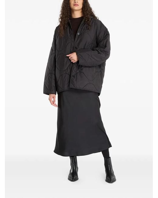 Samsøe & Samsøe Black Sadonna Buttoned Jacket