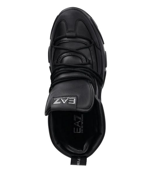 Stivaletti Stringati di EA7 in Black