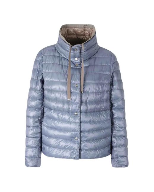 Herno Gray Wendbare Jacke Mit Futter
