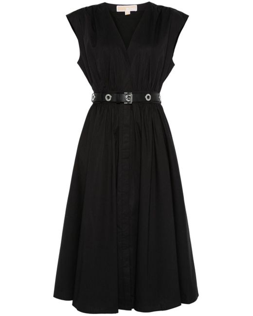 MICHAEL Michael Kors ベルテッド ドレス Black