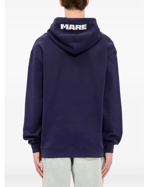 MSGM Klassischer Hoodie in Blue für Herren