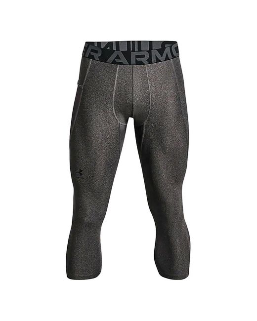 Under Armour Gray Heatgear 3/4 Leggings for men